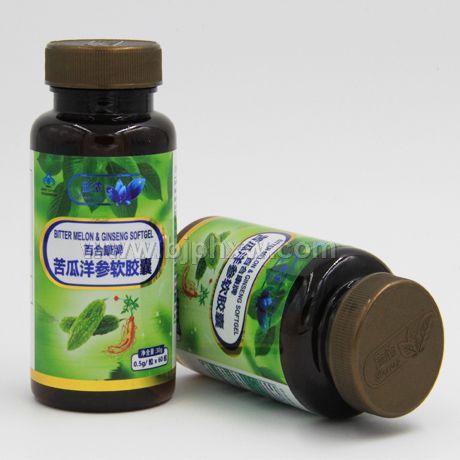 百合康牌苦瓜洋参软胶囊