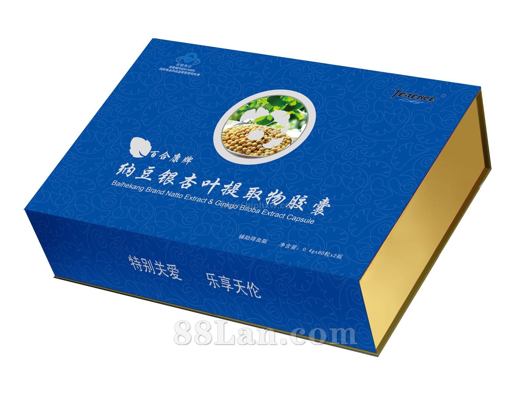 百合康牌 纳豆银杏叶提取物胶囊——华夏外用产品招商网