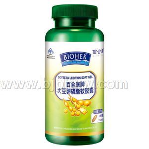 百合康牌大豆卵磷脂软胶囊OEM贴牌加工
