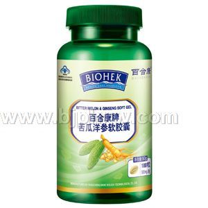 百合康牌苦瓜洋参软胶囊OEM贴牌加工——华夏外用产品招商网