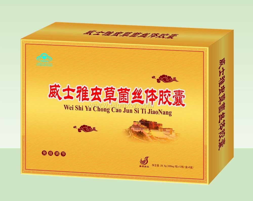 善存公司虫草菌丝体胶囊礼盒1——华夏外用产品招商网