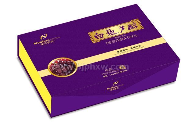 白藜芦醇精片（木盒装）