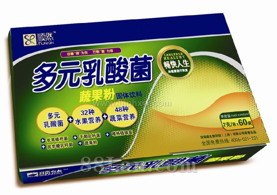 多元乳酸菌蔬果粉（酵素+益生菌，改善胃肠）——华夏外用产品招商网