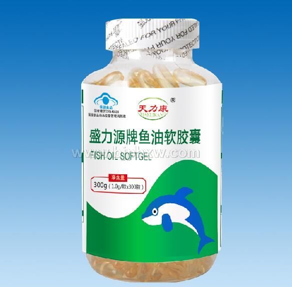 盛力源鱼油软胶囊300粒-天力康系列——华夏外用产品招商网