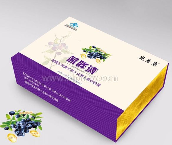 越橘叶黄素天然β-胡萝卜素软胶囊——华夏外用产品招商网