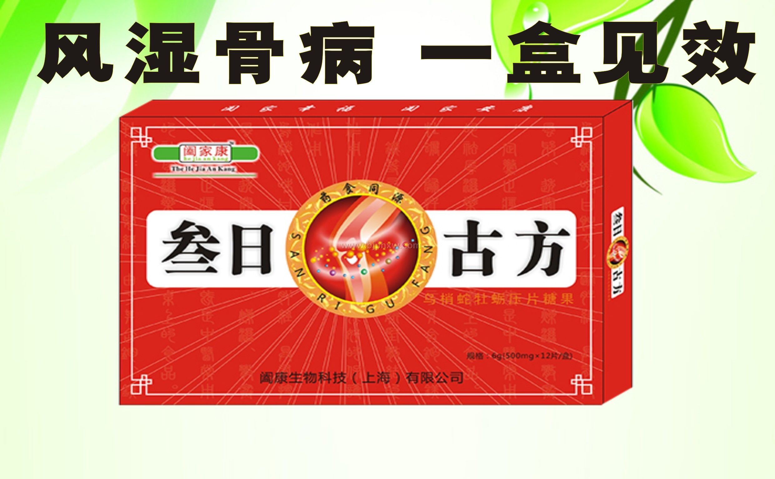 风湿骨病叁日古方
