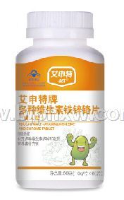 多种维生素铁锌铬片（成人型）——华夏外用产品招商网
