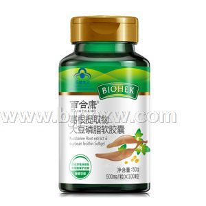 葛根提取物大豆磷脂软胶囊