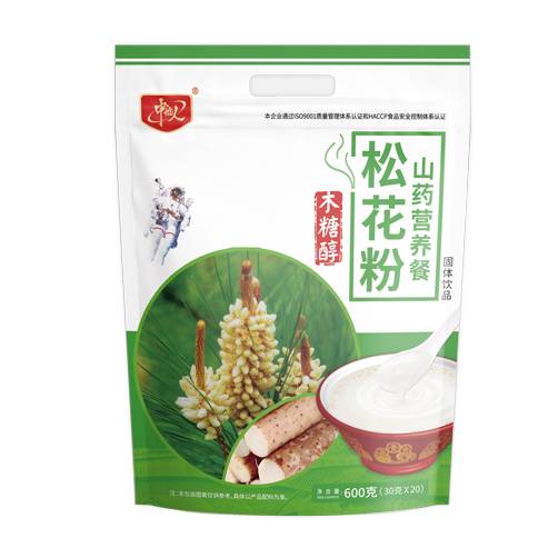 松花粉山药营养餐粉固体饮品