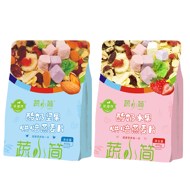 疏小简烘焙燕麦片——华夏外用产品招商网