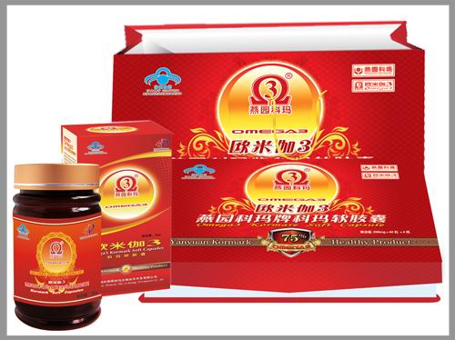 烟台燕园科玛牌 欧米伽3 α-亚麻酸乙酯维生素E软胶囊——华夏外用产品招商网