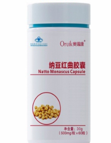 纳豆红曲软胶囊化血管降血脂
