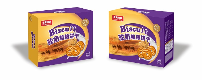 400g盒装驼奶粉做的饼干 驼奶饼干代加工OEM贴牌