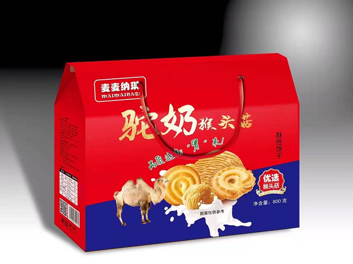 麦麦纳琪无蔗糖粗粮养胃饼干代加工OEM贴牌