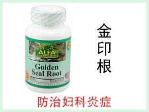 美国ALFA Golden Seal Root 金印根提取物胶囊 60粒
